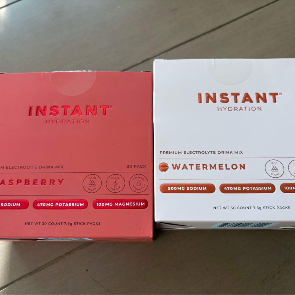 Raspberry and Watermelon Electrolyte Drink Mix